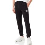 Pantalons classiques Diadora noirs en coton Taille XL look fashion pour homme 