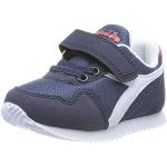 Chaussures de sport Diadora Simple Run bleues en cuir synthétique Pointure 29 look fashion pour garçon 
