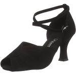 Diamant Chaussures de Danse Latine pour Femme 027-060-040 Salon, Noir, 37 1/3 EU
