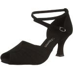 Chaussures de danse Diamant noires en microfibre respirantes Pointure 34 look fashion pour fille 