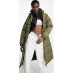 Doudounes longues Dickies vertes à logo Taille XL pour femme en promo 