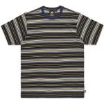 T-shirts col rond Dickies noirs à rayures en coton à col rond Taille S look casual pour homme 