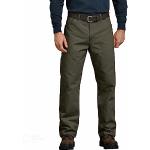 Jeans droits Dickies vert mousse en coton à motif canards Taille L W40 look fashion pour homme 