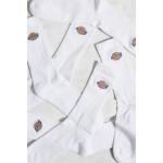 Chaussettes Dickies blanches lavable en machine en lot de 3 Tailles uniques look utility pour homme 