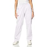 Pantalons classiques Dickies blancs stretch Taille L look fashion pour femme 