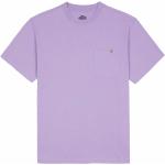 T-shirts Dickies violets à motif ville à manches courtes à manches courtes Taille L pour homme 
