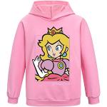 Sweats à capuche roses Super Mario Peach look fashion pour fille de la boutique en ligne Amazon.fr 