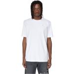 T-shirts basiques Diesel blancs en coton Taille XS pour homme 