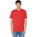 T-shirts basiques Diesel rouges en coton Taille XS pour homme 