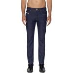 Jeans slim Diesel bleues foncé en coton stretch Taille XXL pour homme 