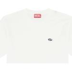 T-shirts Diesel blancs en coton bio éco-responsable Taille M pour femme 