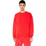 Sweats Diesel rouges en coton bio éco-responsable Taille XL pour homme 