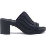 Sandales à talons Diesel noires en caoutchouc à bouts ouverts Pointure 35 classiques pour femme 