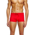 Boxers de bain Diesel rouges à logo en lycra Taille XL pour homme 