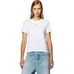 T-shirts Diesel blancs en coton bio éco-responsable Taille XL pour femme 