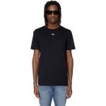 T-shirts Diesel noirs en coton bio éco-responsable Taille L pour homme 