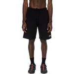 Shorts de sport Diesel noirs à logo en coton Taille XS pour homme 