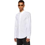 Chemises Diesel blanches en coton stretch Taille XL classiques pour homme 