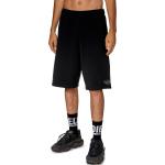 Shorts de sport Diesel noirs à logo en coton Taille L pour homme 
