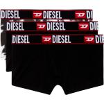 Boxers fantaisie Diesel noirs à motif tie-dye en coton Taille M pour homme 