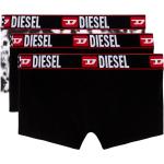 Boxers fantaisie Diesel noirs à motif tie-dye en coton Taille S pour homme 