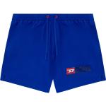 Shorts de bain Diesel bleus à logo en polyester éco-responsable Taille XL pour homme 