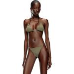 Hauts de bikini Diesel verts en polyester Taille XXS pour femme 