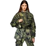Blousons bombers Diesel multicolores camouflage en lyocell tencel délavés éco-responsable Taille XS pour femme 