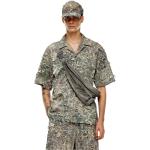 Chemises Diesel multicolores camouflage en coton imprimées Taille XXL pour homme 