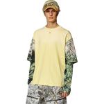 T-shirts Diesel multicolores tropicaux en coton à motif serpents Taille XL pour homme 