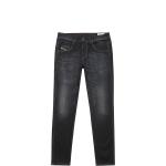 Jeans Diesel bleues foncé en coton seconde main stretch look vintage pour femme 