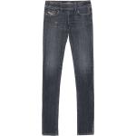 Jeans slim Diesel bleues foncé en coton seconde main Taille 3 XL look vintage pour femme 