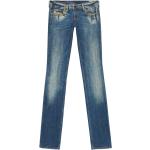 Jeans slim Diesel bleus en coton seconde main stretch look vintage pour femme 