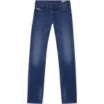 Jeans slim Diesel bleues foncé seconde main stretch look vintage pour homme 