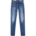Jeans slim Diesel bleues foncé en coton seconde main stretch Taille M look vintage pour homme 