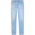 Jeans Diesel bleues claires en coton tapered seconde main stretch Taille XS look vintage pour homme 