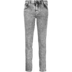 Jeans slim Diesel gris en coton mélangé délavés W31 L32 pour femme en promo 