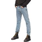 Jeans slim Diesel bleus en coton tapered lavable en machine W27 look fashion pour homme 