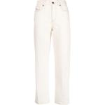 Jeans droits Diesel blanc crème W25 L34 classiques pour femme en promo 
