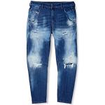 Jeans boyfriend Diesel Fayza bleus en coton look casual pour femme 