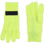 Paire de gants en tricot jaunes Taille 6 ans pour fille en promo de la boutique en ligne Yoox.com avec livraison gratuite 