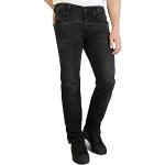 Jeans slim Diesel noirs en coton tapered stretch W29 look fashion pour homme 