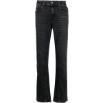 Jeans droits Diesel noirs en coton mélangé bio W33 L34 pour homme en promo 