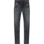 Jeans slim Diesel gris délavés stretch W33 L32 pour homme en promo 