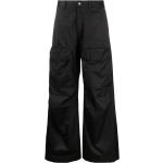 Pantalons taille basse Diesel noirs en coton mélangé Taille XS W44 pour femme 