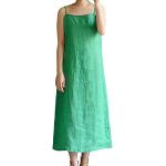 Robes de chambre longues vertes à manches longues Taille XL plus size look fashion pour femme 