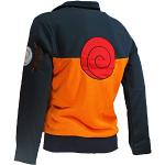 Pulls orange Naruto Taille L look fashion pour homme 