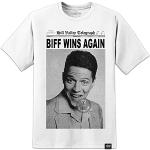 Digital Pharaoh Hommes Back to The Future Biff Wins Again T-Shirt Biffco - Blanc, M