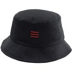 Chapeaux bob noirs 64 cm Taille XXL look fashion pour homme 