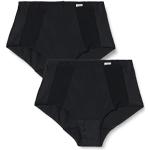 Culottes gainantes Dim noires en polyamide lavable en machine Taille XXL classiques pour femme 